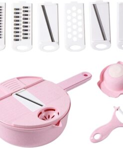 verduras multifunción | verduras para cortar alimentos | Cortador manual cocina para ajo, repollo, patata, zanahoria, tomate, fruta Rundaotong